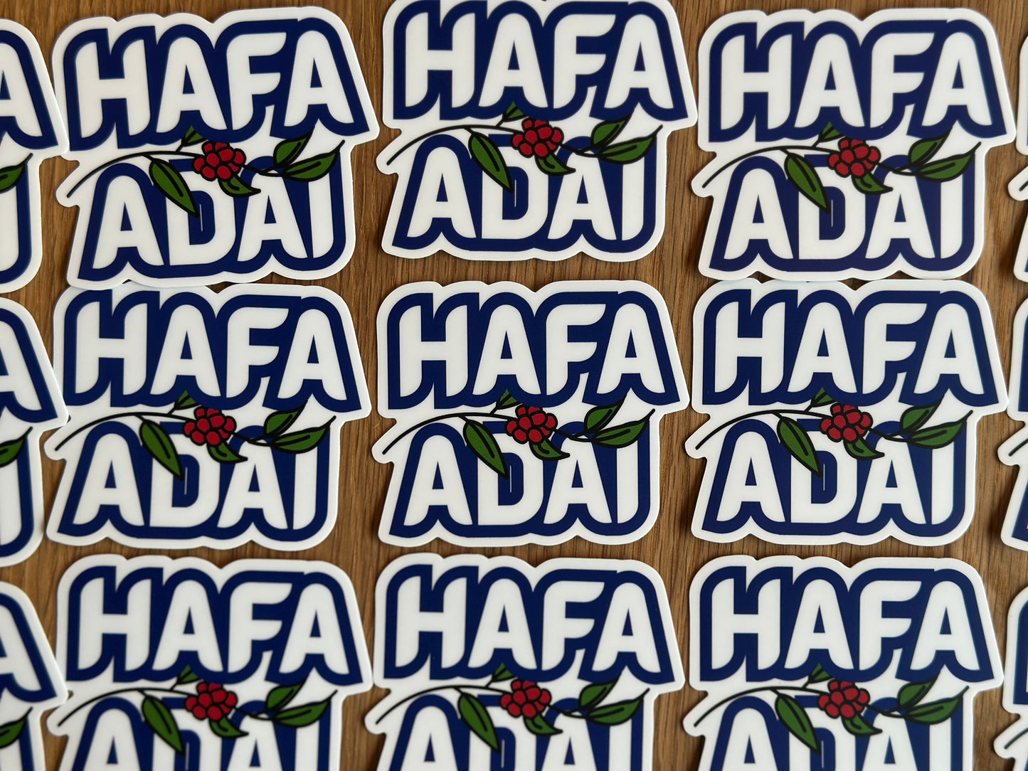 Hafa Adai - blue