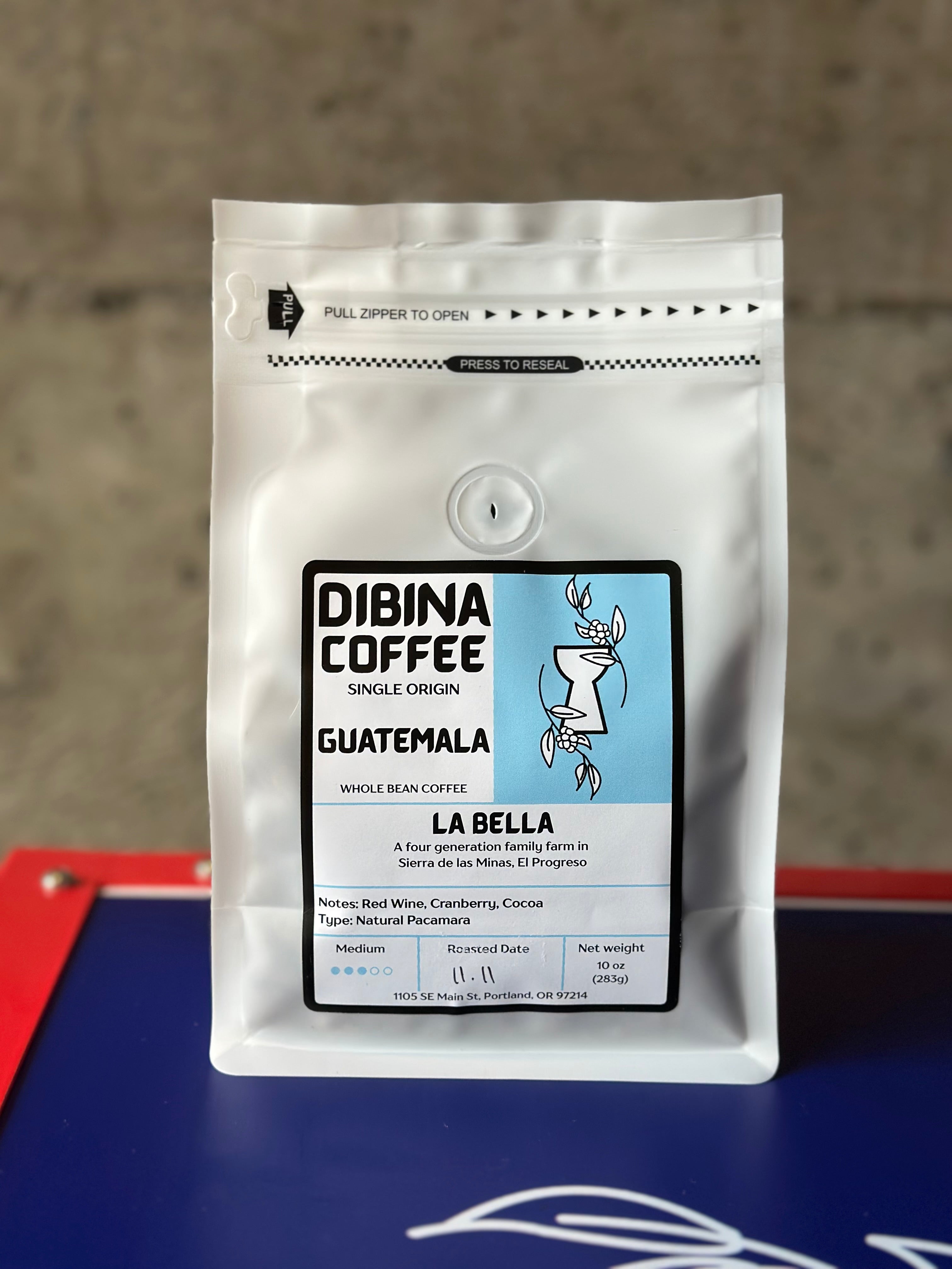 Guatemala - La Bella – Dibina Coffee