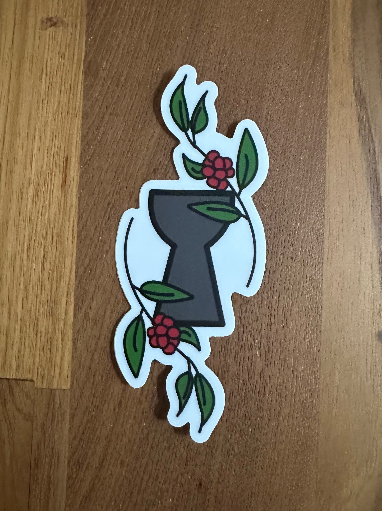 Latte Stone Sticker