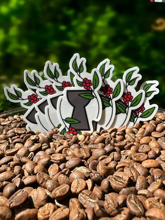 Latte Stone Sticker